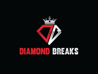 Diamond Breaks logo design by Webphixo