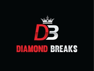 Diamond Breaks logo design by Webphixo
