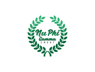 Nu Phi Gamma Crest (No Fucks Given) logo design by usashi