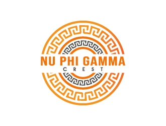 Nu Phi Gamma Crest (No Fucks Given) logo design by usashi