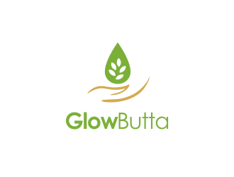 Glow Butta logo design by YONK