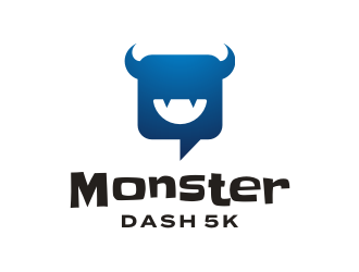 Monster Dash 5K logo design by superiors