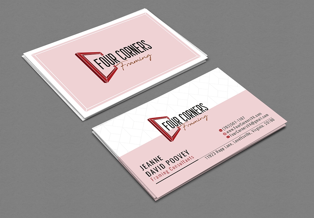 Four Corners Framing logo design by DreamLogoDesign