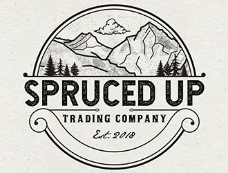 Spruced Up Trading Company logo design by Optimus