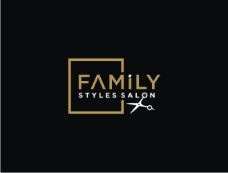 Family Styles Salon logo design by bricton