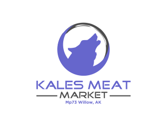 Kales Meat Market logo design by BlessedArt