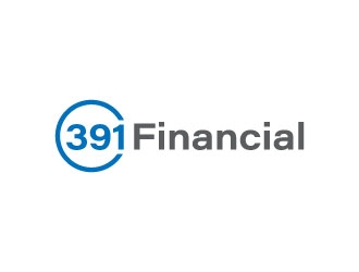 391 Financial  logo design by pixalrahul