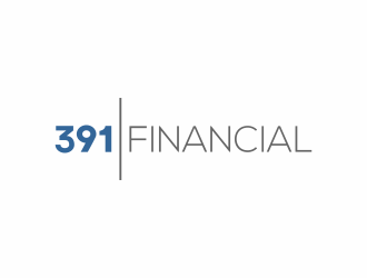 391 Financial  logo design by ubai popi