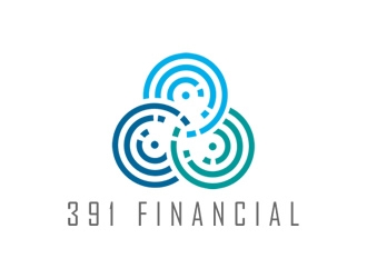 391 Financial  logo design by Coolwanz