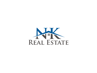 Real Estate by NK logo design by BintangDesign