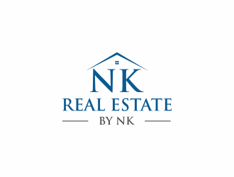 Real Estate by NK logo design by haidar
