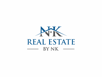 Real Estate by NK logo design by haidar