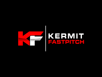 Kermit Fastpitch logo design by akhi