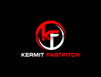 Kermit Fastpitch logo design by akhi