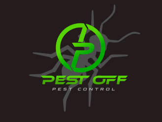 Pest Off Pest Control logo design by Rossee