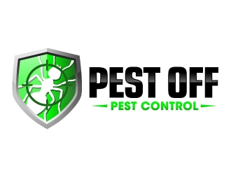 Pest Off Pest Control logo design by ORPiXELSTUDIOS