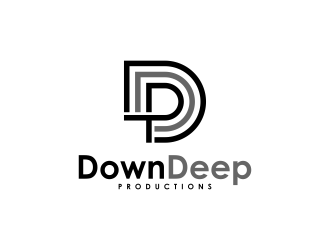 DownDeep Productions  logo design by pakNton