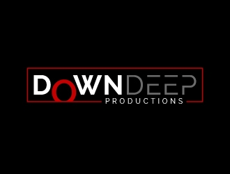 DownDeep Productions  logo design by Mbelgedez