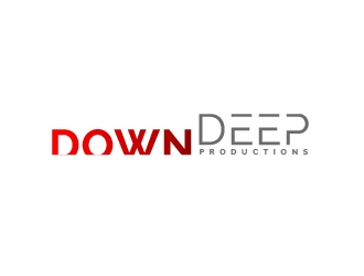 DownDeep Productions  logo design by Mbelgedez