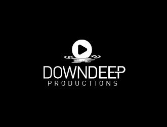 DownDeep Productions  logo design by mawanmalvin