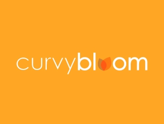 curvybloom logo design by savvyartstudio