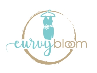 curvybloom logo design by PMG