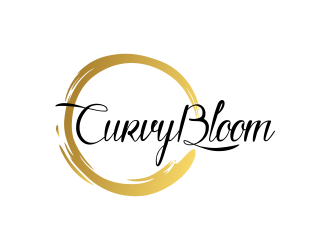 curvybloom logo design by JessicaLopes