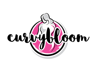 curvybloom logo design by dondeekenz