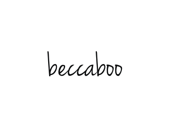 beccaboo  logo design by logitec
