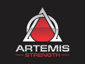 Artemis Strength  logo design by rokenrol