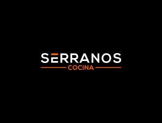 Serranos Cocina logo design by ubai popi
