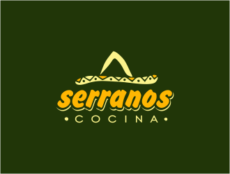 Serranos Cocina logo design by FloVal