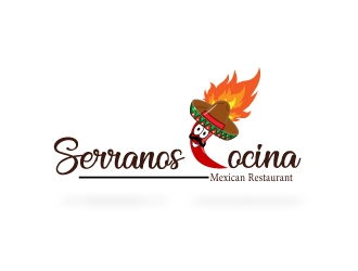 Serranos Cocina logo design by mawanmalvin