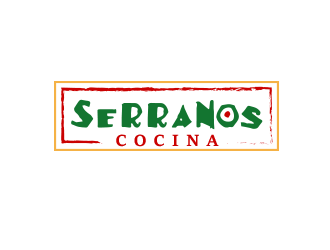 Serranos Cocina logo design by BeDesign