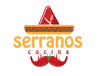 Serranos Cocina logo design by gilkkj