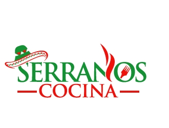 Serranos Cocina logo design by PMG