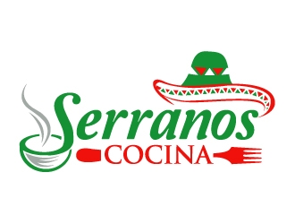 Serranos Cocina logo design by PMG