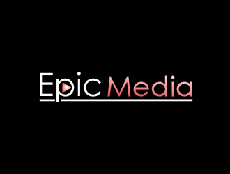 Epic Media logo design by giphone