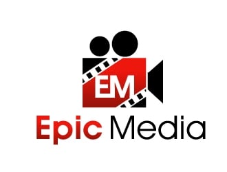 Epic Media logo design by PMG