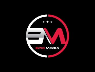 Epic Media logo design by usashi