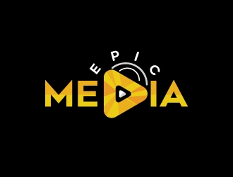 Epic Media logo design by Suvendu