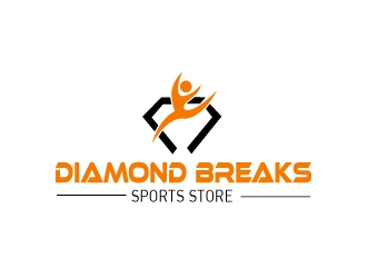 Diamond Breaks logo design by mawanmalvin