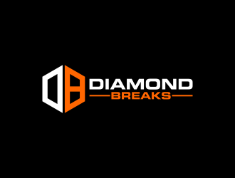 Diamond Breaks logo design by ubai popi