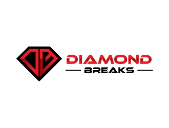 Diamond Breaks logo design by zakdesign700