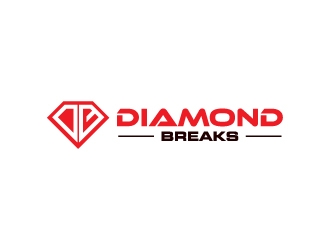 Diamond Breaks logo design by zakdesign700