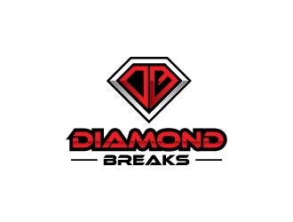 Diamond Breaks logo design by zakdesign700