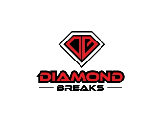 Diamond Breaks logo design by zakdesign700