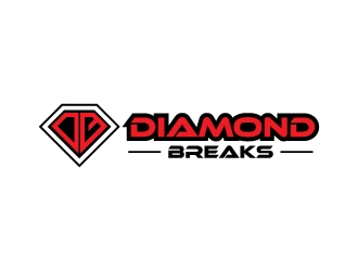 Diamond Breaks logo design by zakdesign700