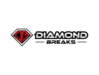 Diamond Breaks logo design by zakdesign700