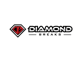 Diamond Breaks logo design by zakdesign700